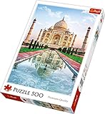 Este impresionante rompecabezas cuenta con una vista increíble del Taj Mahal en la India.