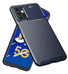 Golden Sand for Samsung Galaxy M32 5G Back Cover Shockproof Slim Armor Aramid Carbon