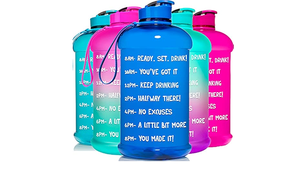 lich 64 Oz Auslaufsichere Flasche Gross Wiederverwendbar Mit Griff Farblos Fur Mehr Wasser Bpa Frei Hydromate Motivations Wasserflasche Mit Zeitmarkierung Wasserflaschen Sport Freizeit Ppt Namenska Rs