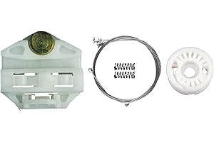 Bossmobil compatible con E-KLASSE (W210, S210), Traserao derecho o izquierdo, kit de reparación de elevalunas eléctricos