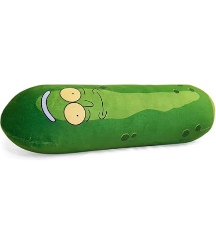 Peluche Officielle Pickle Rick & Morty Soft 32 Cm - Multicolore, Idéal Cadeau Pour Fans