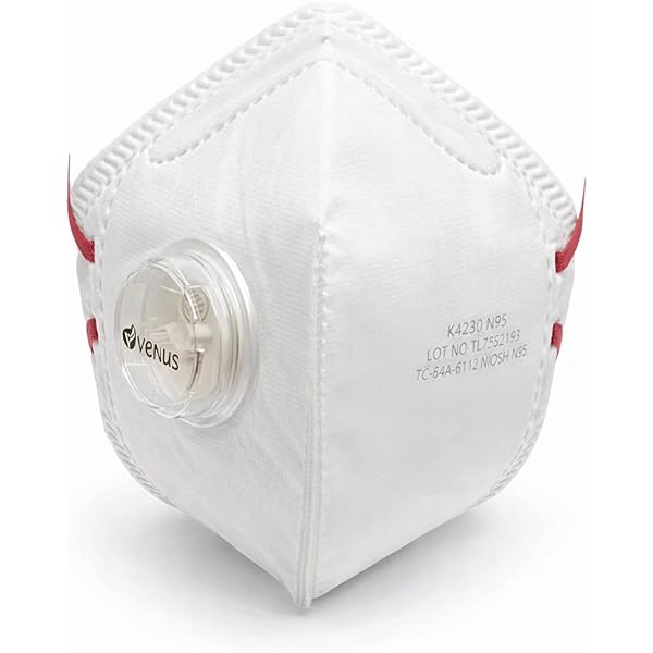 v∀v VENUS V-20 V FFP2 S Respirator with Stay Cool exhalation valve for