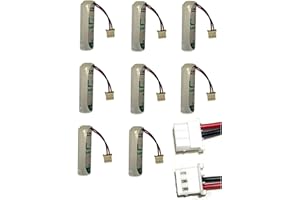 ISNATCH KIT 8 PZ My Brand, Italcell - Saft batteria litio 3, 6 V compatibile antifurto allarme Tecnoallarm