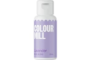 Colour Mill Oil-Based Food Coloring, 20 Milliliters Lavender