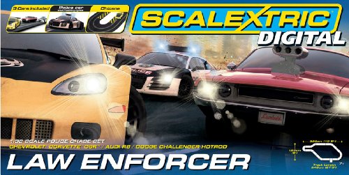 Scalextric Digital C1310 Law Enforcer 1:32 Scale Race Set