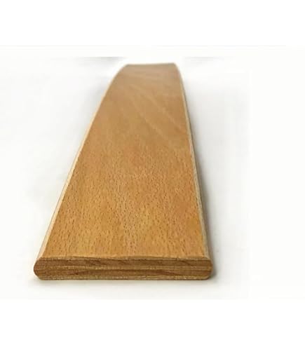 SCM Créations Latte 59,5 cm 595 mm larghezza 80 mm spessore 8 mm legno faggio durevole | Rete letto divano clic clac bz | 7 pieghe di ricambio rinforzo resistente supporto materasso