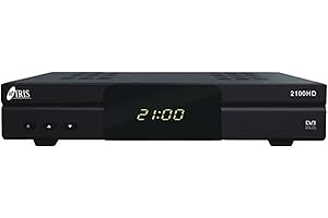 3jcut Receptor de satélite digital Iris 2100 HD DVB-S2, Wi-Fi 5G, H.265 HEVC, multimedia, DLNA, USB 2.0, HDMI 1.4