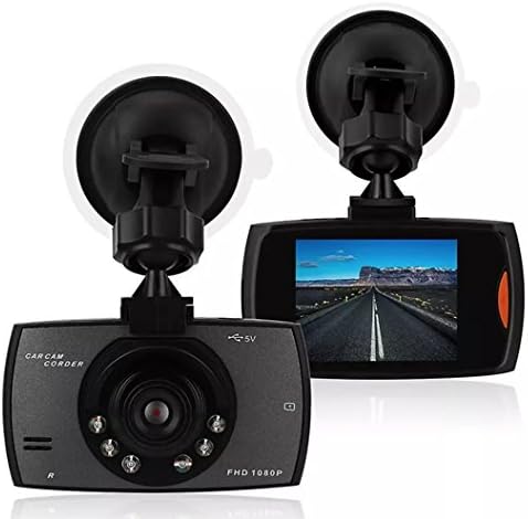 Dash Cam Car Camera - Full HD 1080P Recording / 120 Degree Wide Angle Recording / Motion Detection / Night Vision / G-Sensor / 2.4” LCD Display - Best Quality - UK Seller