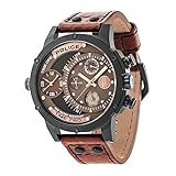 Police Herren-Armbanduhr Adder Analog Handaufzug 14536JSB/12A