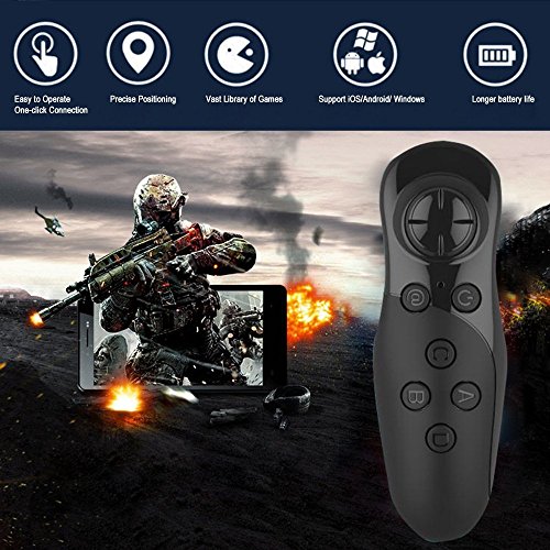 Pyrus - Joystick para videojuegos  mando a distancia inal  mbrico por Bluetooth  realidad virtual 3D PY-1 negro