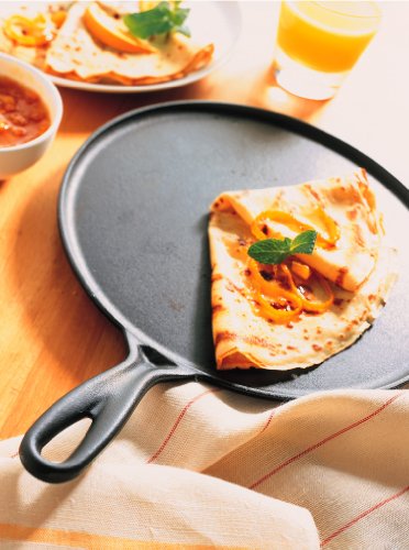 Le Creuset Gusseisen Crêpes-Pfanne 27 cm, schwarz - 2