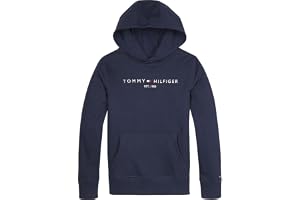 Tommy Hilfiger Barn unisex huvtröja Essential huvtröja med huva