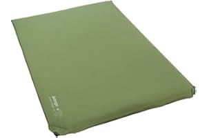 Vango Odyssey Double Self Inflating Sleep Mat, Epsom Green, 10 cm