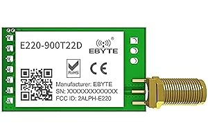 LLCC68 LoRa Wireless Serial Port Module 868MHz 915MHz 22dBm EBYTE E220-900T22D 5km Transceiver Transmitter Receiver Long Range Low power Consumption Small Size