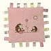 Slumbersac SlumberTag Baby Comforter Blanket (30 x 30 cm, Pink Hedgehog)
