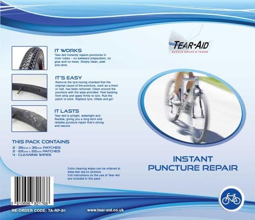 Tear Aid Tape - Puncture Repair Kit - Type A - Patches