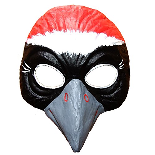 Specht Spechtmaske Maske Theatermaske Tiermasken