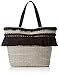 Produktbild PIECES Damen Pcbitte Shopper Schultertasche, Schwarz (Black), 1x50x33 cm