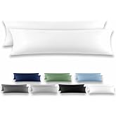 REDKEY Pillow Case &ndash; Set of 2 Pillowcases 40 x 145 cm, with Flap (without Zipper), Breathable, Soft, Anti-Wrinkle Microfibre