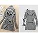 Zeagoo Women's Long Sleeve Hoodie Coat Cardigans trench Sweater