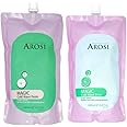 Arosi Professional Magic Cold Wave Perm No. 1 & 2 Set l 1000ml*2 I Creates Natural Hair I Hair Curls with Long Lasting Result