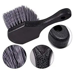 Ecomspace 2Pieces Multi-Purpose Car Detailing Brush Kit Auto for Clean Brush Set Tool