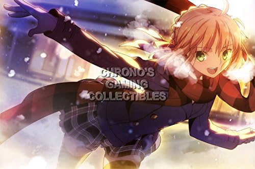 CGC Huge Poster - Fate Stay Night Anime Poster Zero Unlimited Blade Works Feito/Sutei Naito - Saber - FSN041 (24" x 36" (61cm x 91.5cm))