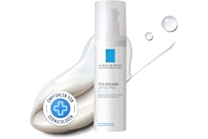 ‎L'OREAL DEUTSCHLAND La Roche Posay Gesichtsfluid für fettige und Mischhaut, Intensiv beruhigend, Für 48 Stunden Feuchtigkeit, Mit Glycerin, Niacinamid und Thermalwasser, Toleriane Sensitive Fluid, 40 ml