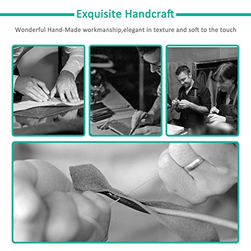 iPhone Ladegerät, USB Kabel Gaoye Lightning Kabel L1 Leder Blitzschnelle Daten Synchronisierungs Ladekabel 3.3ft für Apple iPhone 5 5s 5c 6 6s 6 plus 7 7plus iPad (2 Pack) - 6