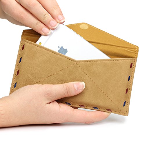 Urcover® UNIVERSAL Handytasche Hülle Case für Smartphones bis zu 4,7 Zoll Cover im Postkarten Design für HTC One M7 Etui iPhone 5 Schutz Hülle Galaxy A3 Tasche Case Cover iPhone SE Sleeve 4,7 Zoll uvm. - 2
