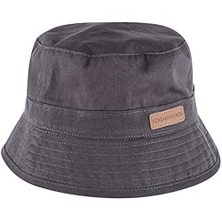 Sombrero de Playa urbano para hombres, hombre, Sombrero de pesca, Hilo, gris, talla única