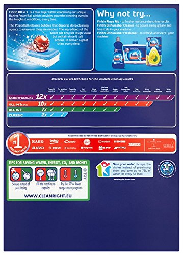 Finish All In One Lemon Sparkle 78 Dishwasher Tablets