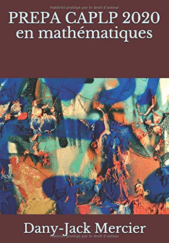 Télécharger PREPA CAPLP 2020 en mathématiques livre En ligne