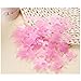 Produktbild Hamhsin 100 Home Luminous Wand Aufkleber Phosphoreszierendes Sterne Aufkleber Decke, leuchtet im Dunkeln, Sterne Aufkleber Baby Kids Schlafzimmer (100 Stück), plastik, rose, 100PCS