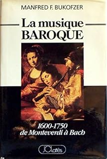 jaquette livre La musique baroque, 1988