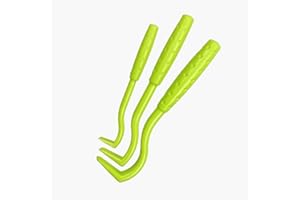 5RIDGE Set of 3 Tick Removers: Choose the most suitable hook size according to the size of the tick - this set includes small, medium, and large tick hooks (Blue)