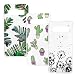 Produktbild Samsung Galaxy S10 Hülle, 3X Gemalt Handyülle, Silikon Schale Schutzhülle Handycover Handytasche Crystal Clear Durchsichtig Cover in Bananenblatt + Fee Ball + schwarzer Löwenzahn