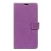 Produktbild FindaGift Alcatel OneTouch Pixi 4 Plus Hülle, Cross Pattern PU Ledertasche Flip Stand Cover Brieftasche Kartensteckplätze mit Magnetic Closure Anti-Kratzer Stoßfest Case für Alcatel OneTouch Pixi 4 Plus Power Lila