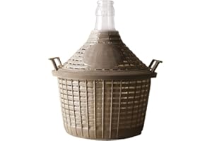ANDERE HERSTELLER Vetro/demijohn con cestino protettivo, 54 L - per stoccaggio e fermentazione