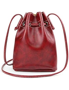 Damen Retro Eimer Tasche Schulter Umh?ngetasche Frauen Tasche