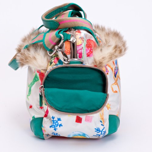 Oilily Russian Tale Handbag Khaki - 4