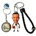Produktbild Cradifisho Schlüsselanhänger Puppe Stern der NBA, Basketballsterne, Handwerkskunst Zakka NBA-Harz, Geschenk zum Geburtstag, Weihnachten, Jungen (Stephen Curry)