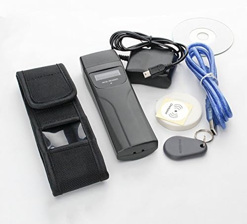CREATESTAR Guard Patrol System,Waterproof Super Durability Guard Wand,guard Patrol Stick, Guard Tour System,Autoinduction Reading (Blue RFID guard partol system)