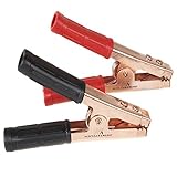 Maclean MCE37 Krokodilklemmen 600A isolierte Batterieklemmen...