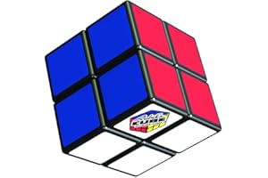JOHN ADAMS IDEAL | Rubik's 2x2 Cube: Twist, Turn, Learn | Brainteaser Puzzles | Ages 8+, Nylon/a