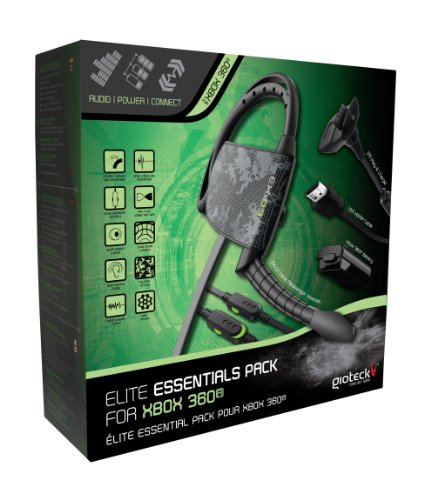 Preisvergleich Produktbild NEW! Gioteck Elite Essentials Pack for Microsoft XBox 360