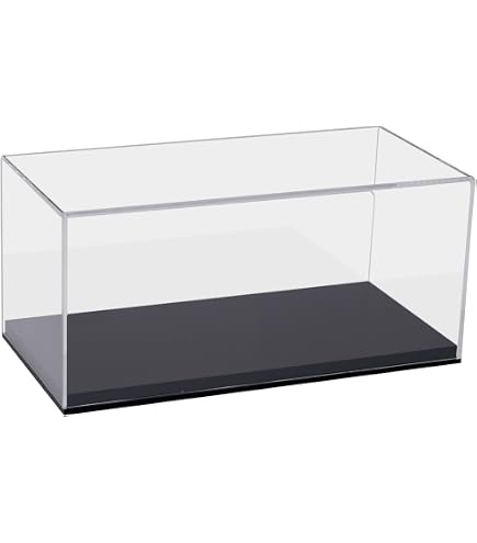 Vitrina De Colección Greenlight Triple 9 – Escala 1:18 Apilable Con Cubierta De Plástico Transparente