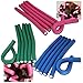 Jazooli 10pc Bendy Flexible Foam Hair Rollers Curlers Waves Soft Tool Salon Hairdressing - Small