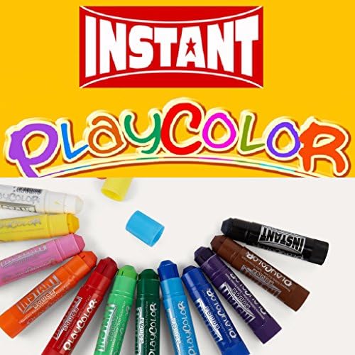 Playcolor Basic One 10g Solid Poster Paint Stick 12 pack assorted