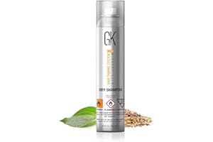 GK HAIR Global Keratin Waterless Dry Shampoo No Residue Spray (7 Fl Oz/332ml) for Fine, Oily and All Hair Types - Removes Flaking, Dandruff and Excess Oil - Sulfate Paraben Free - For Women and Men